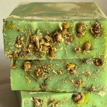 Load image into Gallery viewer, Chamomile & Avocado Natural Bar Artisan, Vegan Hand crated Soaps