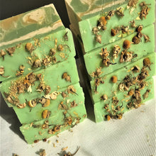 Load image into Gallery viewer, Chamomile & Avocado Natural Bar Artisan, Vegan Hand crated Soaps