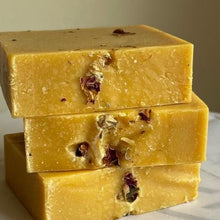 Load image into Gallery viewer, Citrus Amber Homemade Vegan Handcrafted Organic All Natural Soap
