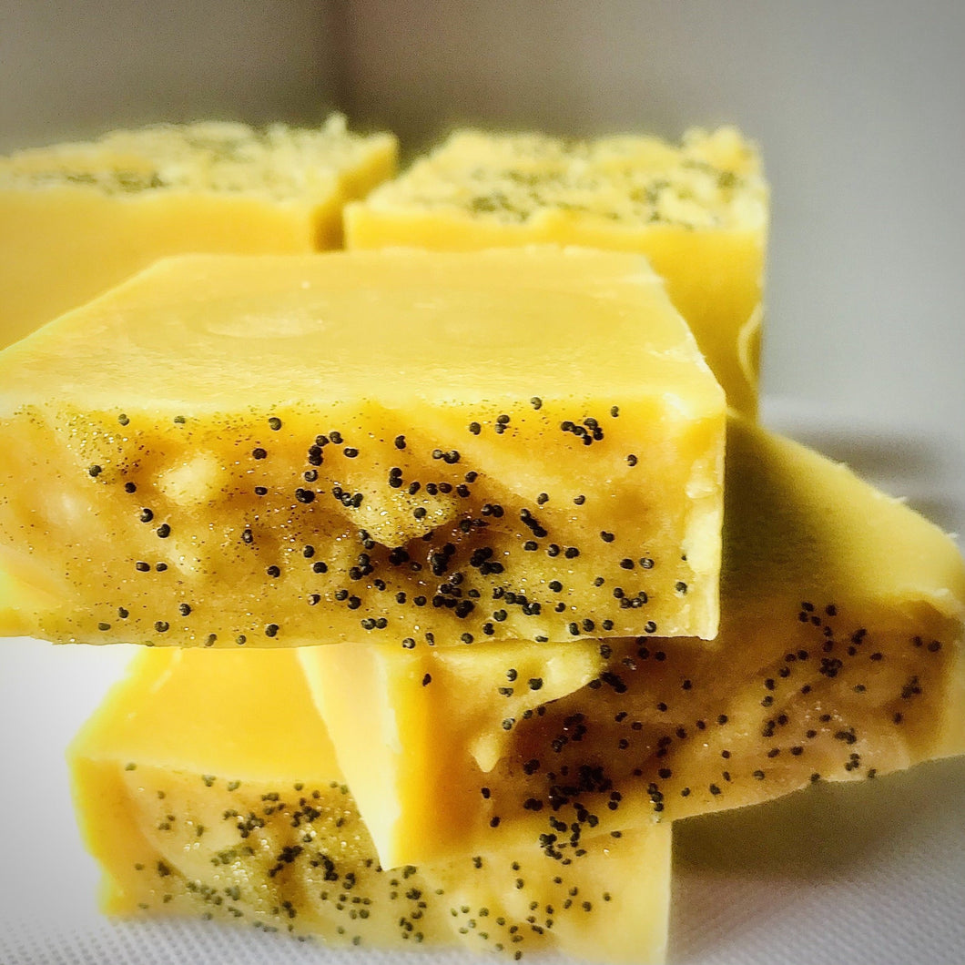 Double Lemon Poppy-Seed Soap