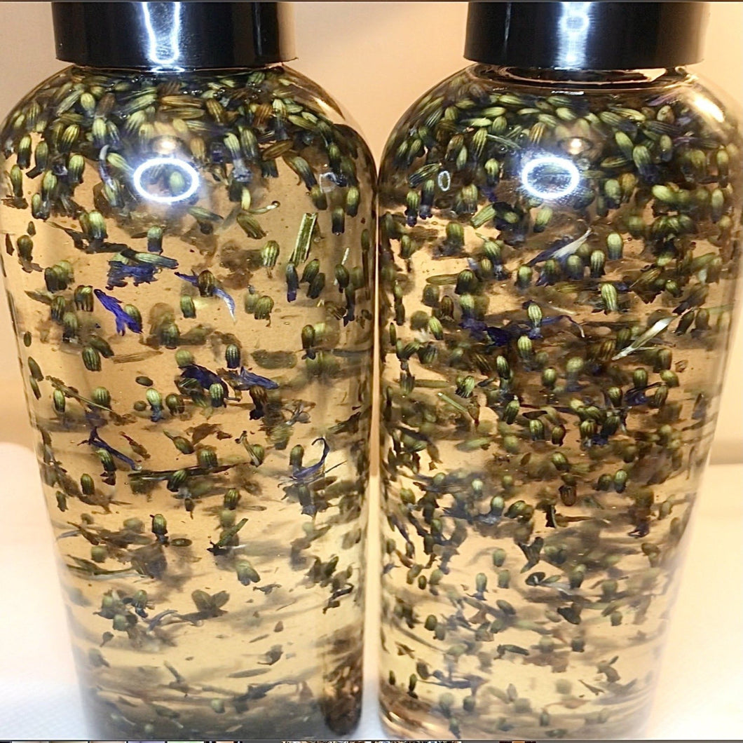 Lavender & Mandarin w Flowers Body Oil